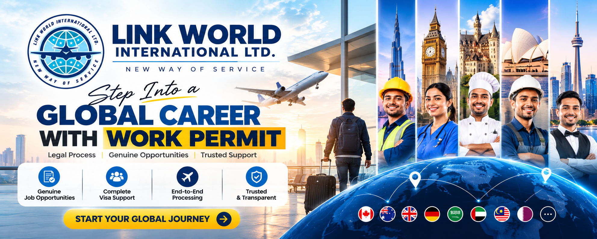 Global Career With Work Permit